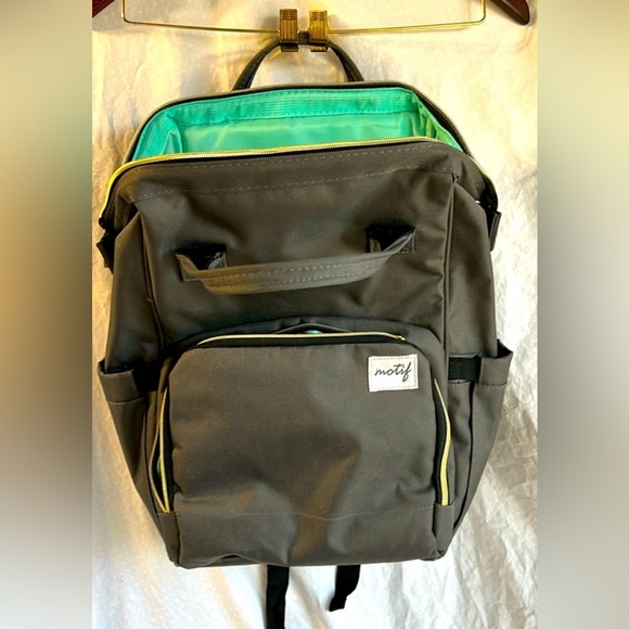 Motif Handbags - Motif breast milk backpack Gray